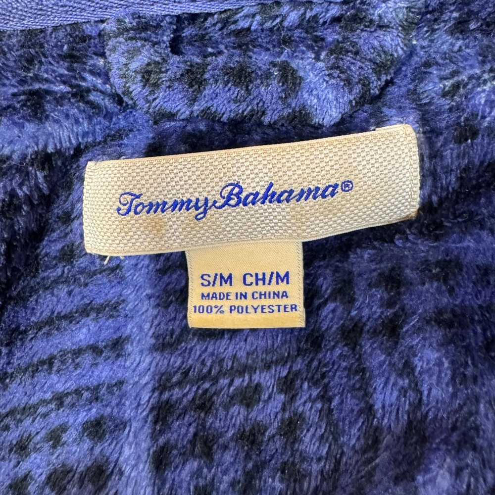 Tommy Bahama‎ Men’s Plush Robe Small - Picture 4 of 6